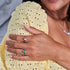Grey | .925 Sterling Silver | Mermaid Glass Ring